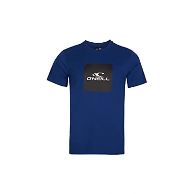 Image of O&#039;Neill Men&#039;s Cube Shortsleeve T Shirt, Casual Logo, Darkwater Blue Option B, XS