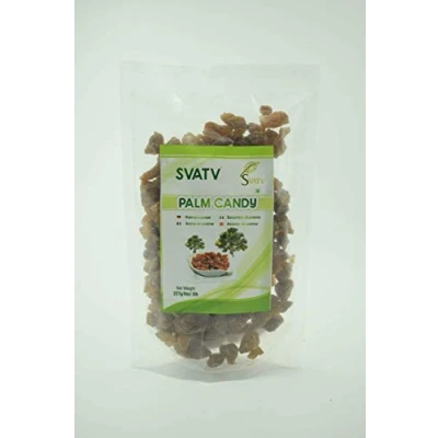 Image of SVATV Palm Candy Natural Sweetener Powder Gluten Free sweeteners Refined Sugar Alternative Substitute for Baking, No Preservatives Added Artificial Flavors 227g, 8 oz