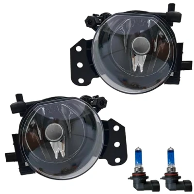 Image of KYYET Front Driving Fog Light Fits for 2004 2009 BMW E60 E61 5 Series lamp Repeplace BM2592123 BM2592124