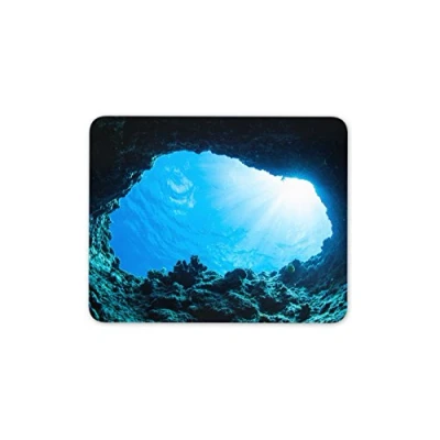 Image of Destination Vinyl Ltd Cool Scuba Diving Mouse Mat Pad Underwater Diver Dive Gift PC Computer #8539