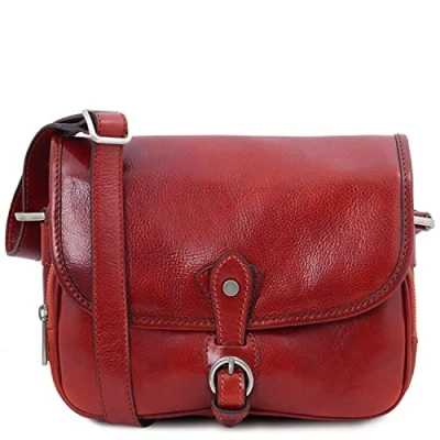 Image of Tuscany Leather Alessia shoulder bag Red