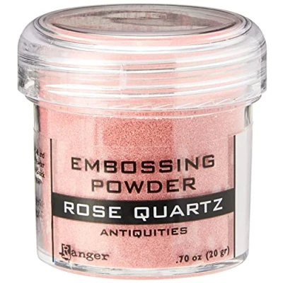 Image of Ranger Rose Quart Embossing Powder, Acrylic, Multicolour,4.4404x4.4404x4.4404 cm