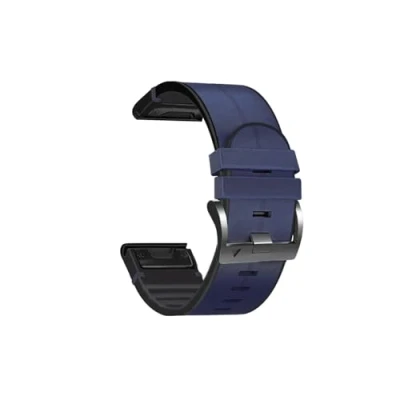 Image of Quickfit 22mm watch Strap，For Garmin MARQ Adventurer 2 Athlete Golfer Captain Aviator Gen Band Bracelet Wristband (Color : Blue, Size For (2))