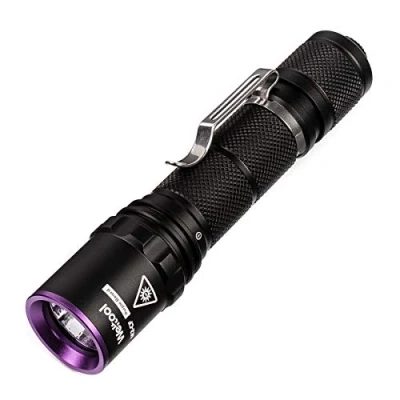 Image of Weltool M2 CF UV Torch,365nm Ultraviolet LED Torch for Glue Curing,AC Leak Detector Rocks,Criminal Investigation and Mineral Glowing,Pet Urine Detectors