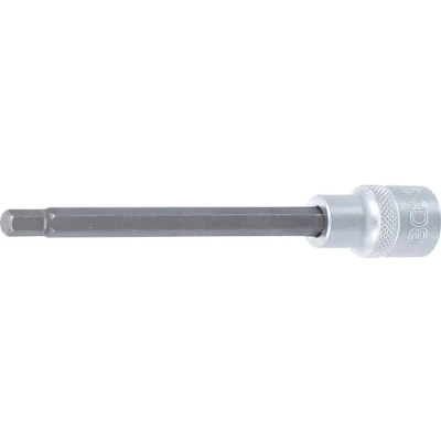 Image of BGS 4217 Bit Socket length 140 mm 12.5 (1/2&quot;) Drive internal Hexagon 7