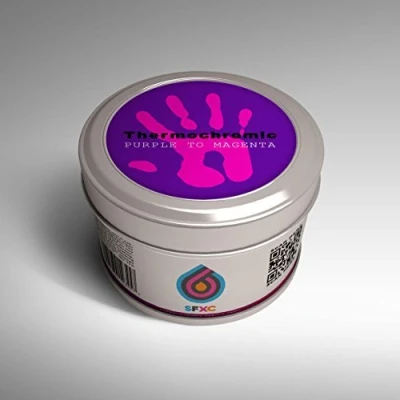 Image of Thermochromic Paint Colour Changing Purple to Neon Magenta Acrylic Based 250ml