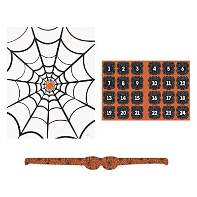 Image of Unique Party 63447 Spider Web Halloween Game for 24