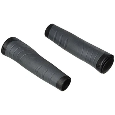 Image of XLC Ergonomic GR S04 Handles, Black/Grey, 135 mm