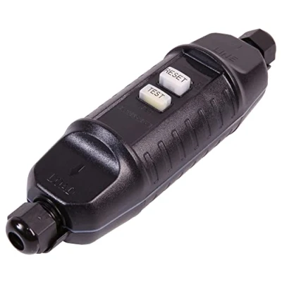 Image of PRO ELEC PEL00414 13A Inline RCD (Rewireable), IP66
