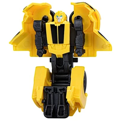 Image of Transformers EarthSpark 6cm Tacticon Bumblebee Figure Robot Toy for Kids Age 6+
