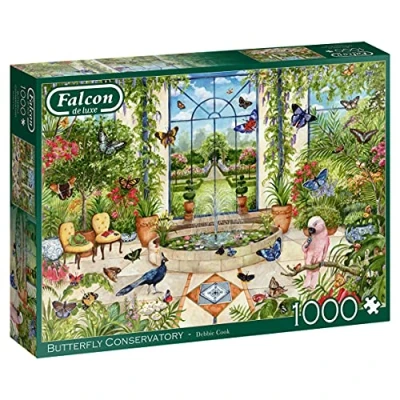 Image of Jumbo, Falcon de luxe Butterfly Conservatory, Jigsaw Puzzles for Adults, 1000 Piece