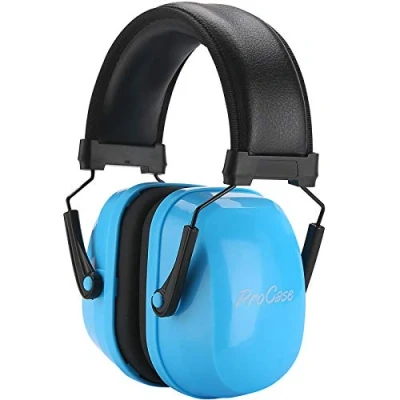 Image of ProCase Ear Defenders Children Autism, Kids Noise Cancelling Headphones for Toddler Girls Boys, SNR 26dB Protection Earmuffs Concert Fireworks Blue
