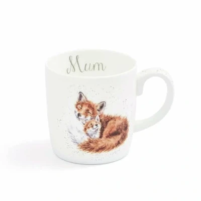 Image of Wrendale Designs &#039;Mum&#039; Fox Large Mug