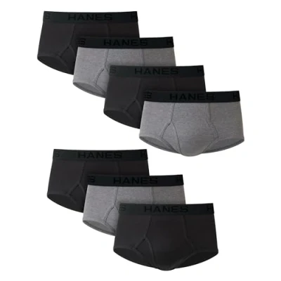 Image of Hanes Classics Men`s TAGLESS No Ride Up Briefs with Comfort Flex Waistband Size L 36 38