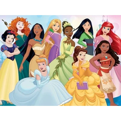 Image of PRIME 3D Disney Princess Lenticular Jigsaw Puzzle 61cm x 46cm 200 pcs Games &amp; Puzzles Ages 6+