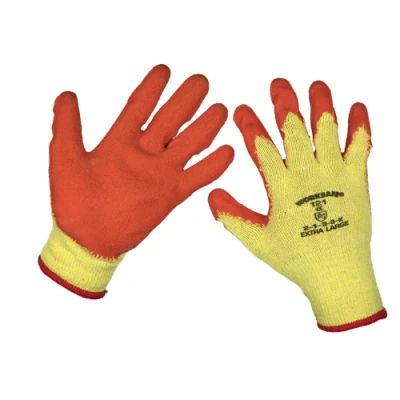 Image of Worksafe Super Grip Knitted Gloves Latex Palm (X Large) Pair
