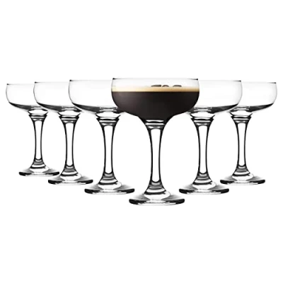 Image of 6x 235ml Espresso Martini Glasses By Rink Drink