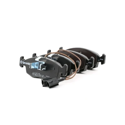 Image of 77365729, 77365811, 77366270, 77366537, 77366538 Brake pad set BREMBO P 23 138 incl. wear warning contact with piston clip without accessories