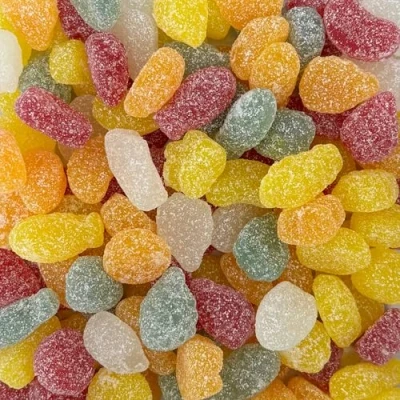 Image of Fizzy Fruit Salad Gums 700g Re Sealable Pouch by The Gourmet Sweet Company