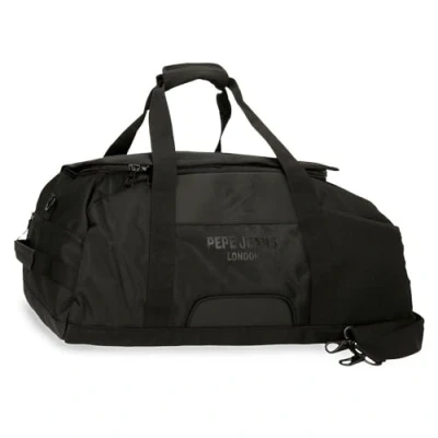 Image of Pepe Jeans Bromley Duffel Bag One Size, Black, Standard Travel