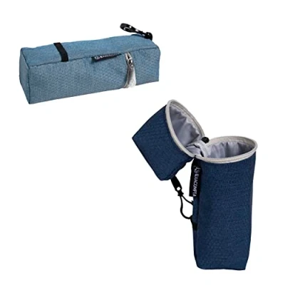 Image of Exacompta Ref. 52790E 1 Bee Blue polyester pencil case Random colours
