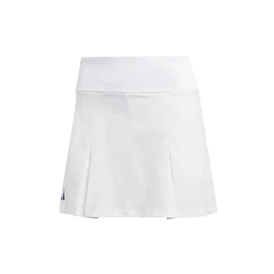Image of adidas Performance CLUB Pleatskirt Sports skirt, Women&#039;s, Size: XL, White