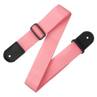 Image of Levy&#039;s M8POLY PNK 2&quot; Polypropylene With Poly Ends Pink