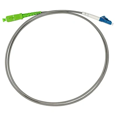 Image of Axing OAK 1 43 Optical Adapter Cable Fibre Optic Patch SMF LC/UPC to SC/APC Male m