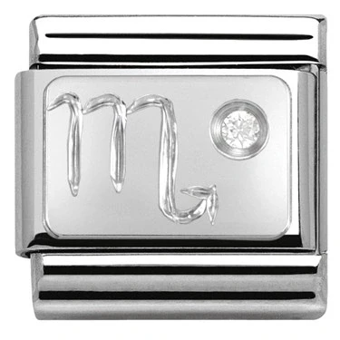 Image of Nomination Scorpio Zodiac Charm