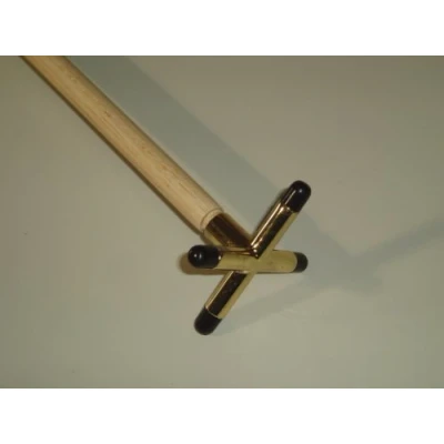 Image of 1 x 57&quot; BRIDGE REST STICK + BRASS CROSS REST**