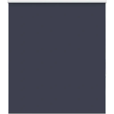 Image of vidaXL Roller Blind Blackout Marine 125x175 cm Fabric Width 121.6 Polyester