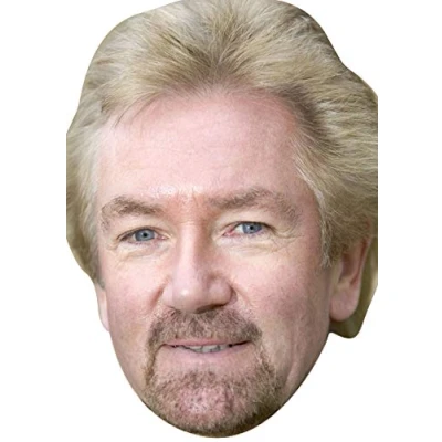 Image of FoxyPrinting Noel Edmonds Celebrity Cardboard Party Face Mask Fancy Dress