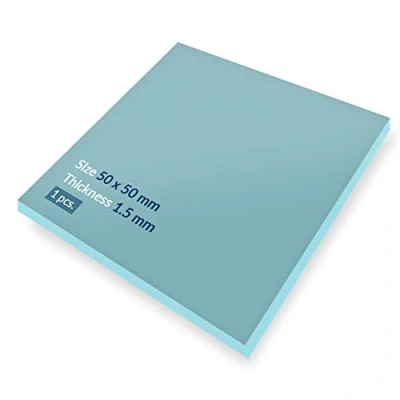 Image of ARCTIC TP 2 (APT2560): Economic Thermal pad, 50 x 1.5 mm (1 Piece) Excellent heat conduction, Low hardness, Ideal gap filler, Easy installation, Safe handling Blue