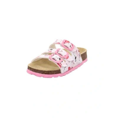 Image of Superfit Girl&#039;s Fussbettpantoffel Mule, White Pink 1090, 9 UK
