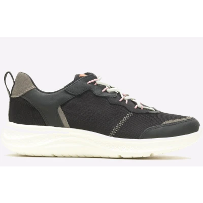 Image of Hush Puppies Women&#039;s Elevate Bungee Sneaker, Black, 8 UK