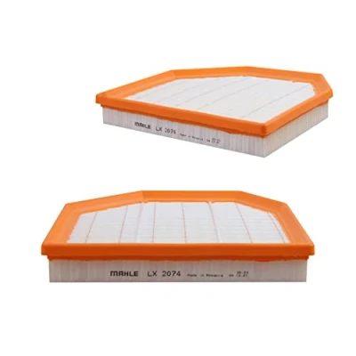 Image of 70576525 Air Filter MAHLE ORIGINAL LX 2074 37,3mm 236mm 213,0mm Insert BMW: 4 Convertible, 6 Coupe, Coupe