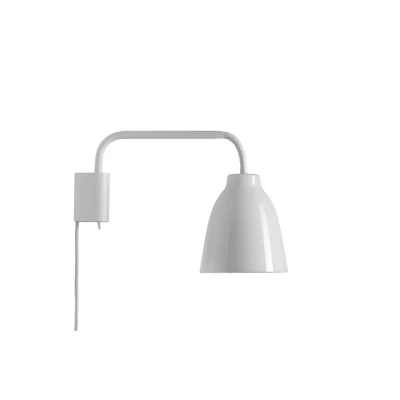 Image of FRITZ HANSEN Caravaggio wall lamp, opal glass