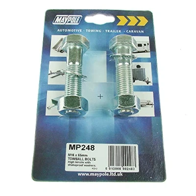 Image of Maypole 248 Tow Ball Bolts M16 x 65 mm