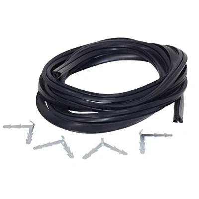 Image of Onapplianceparts Universal Cooker Oven Rubber Door Seal 4 Sided + Clips.