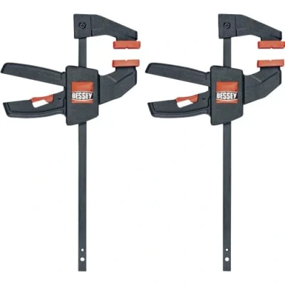 Image of BESSEY EZS11 4 Set 2 PCE One Handed Clamp (2 x 4)