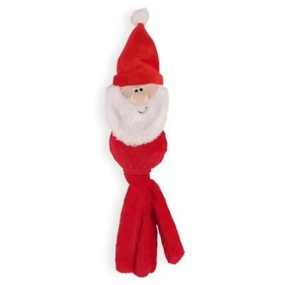 Image of Smart Garden Christmas Dogtopus Santa Dog Toy No Stuffing, Big Squeaker Perfect Present for Dogs, Festive Gift, Soft Plush Squeaky
