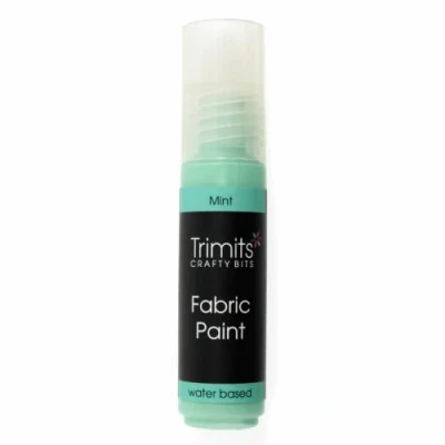 Image of Sale 20ml Trimits Fabric Paint Pen for Arts and Crafts Mint Green