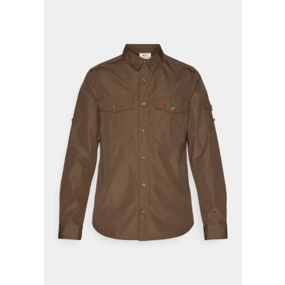 Image of Fjallraven Men&#039;s Singi Trekking Shirt LS M Long Sleeved T, Green, S