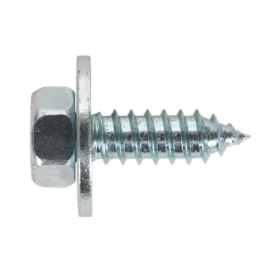 Image of Sealey Acme Screw with Captive Washer M14 x 3/4&quot; Zinc Pack of 100