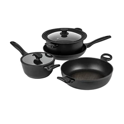 Image of Nadiya x Prestige Nesting Cookware Set, 4 Piece