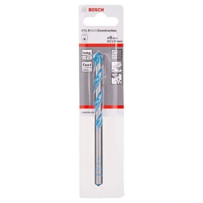 Image of Bosch 2608596055 8 X 80 120 Cyl 9 Multi Purpose Drill Bit