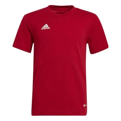 Image of adidas Unisex Kids Entrada 22 Tee, Team Power Red 2, 5 6 Years