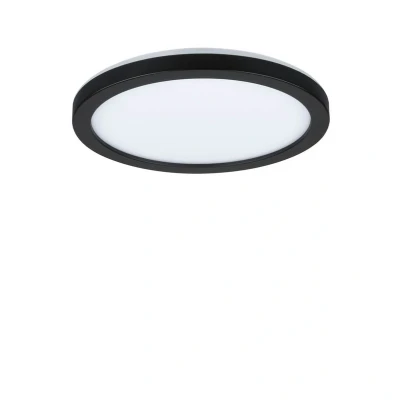 Image of Paulmann Atria Shine Panel on/off black 830 Ø19cm