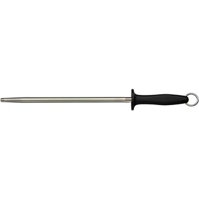Image of Rockingham Forge Diamond Sharpening Steel Rod with Plastic Handle, 10, 25cm