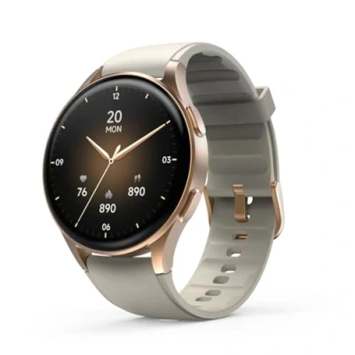 Image of Hama 8900&quot; Smart Watch, GPS, AMOLED 1.32&quot;, Telephone Function, Alexa, Round, go